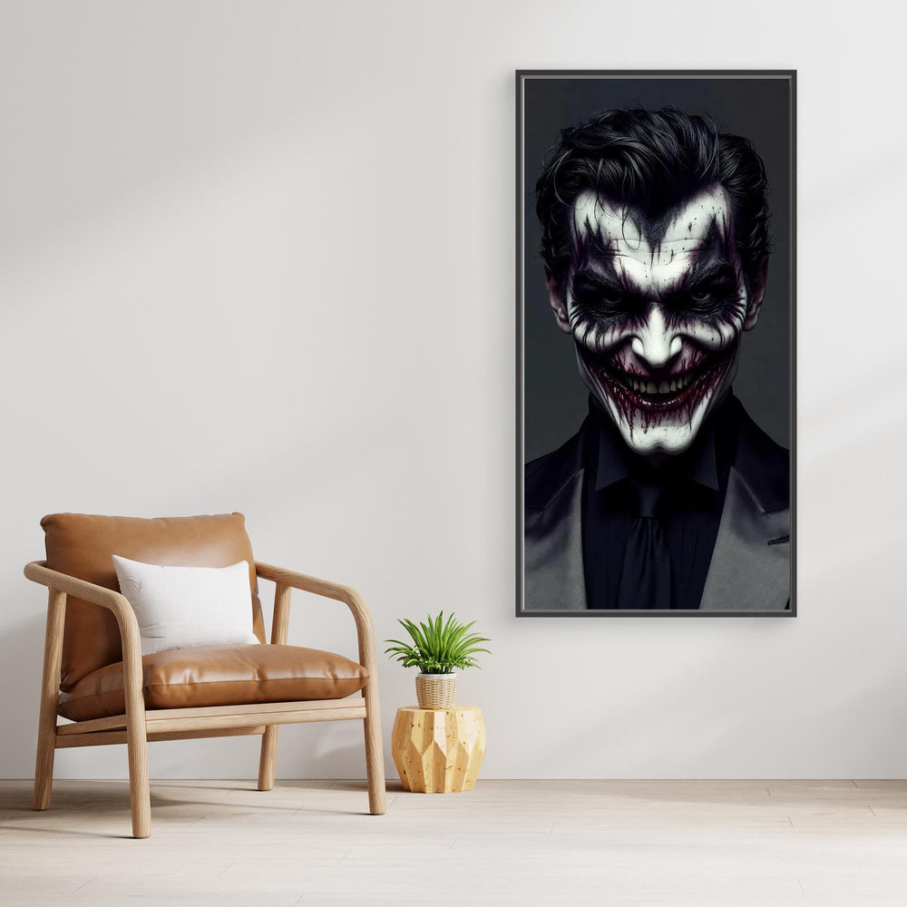 Joker in Seide – von Bösewichten inspirierte Wandbilder