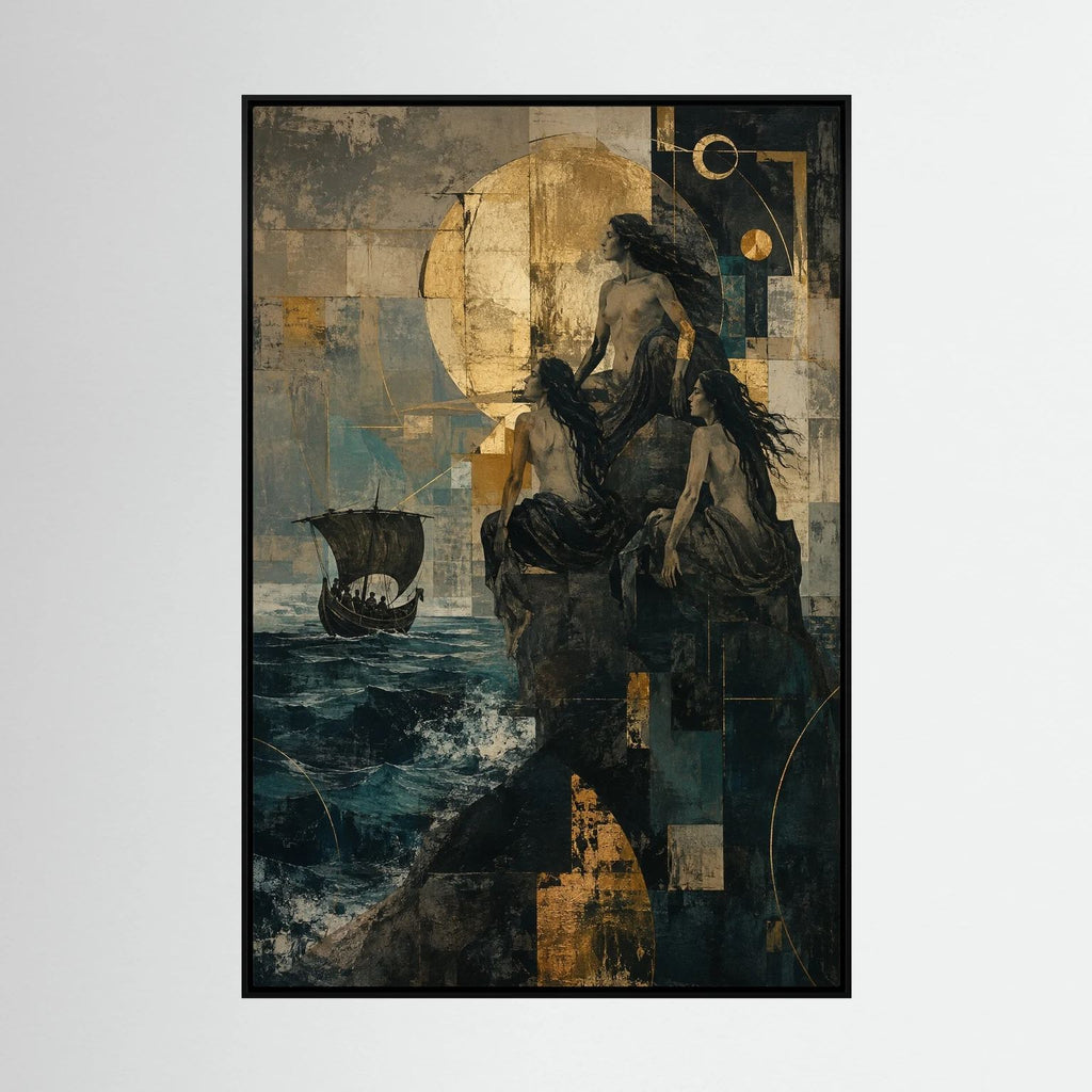 The Sirens’ Call – Greek Mythology Odyssey Canvas Wall Art