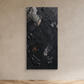 Silent Depth — czarny obraz abstrakcyjny