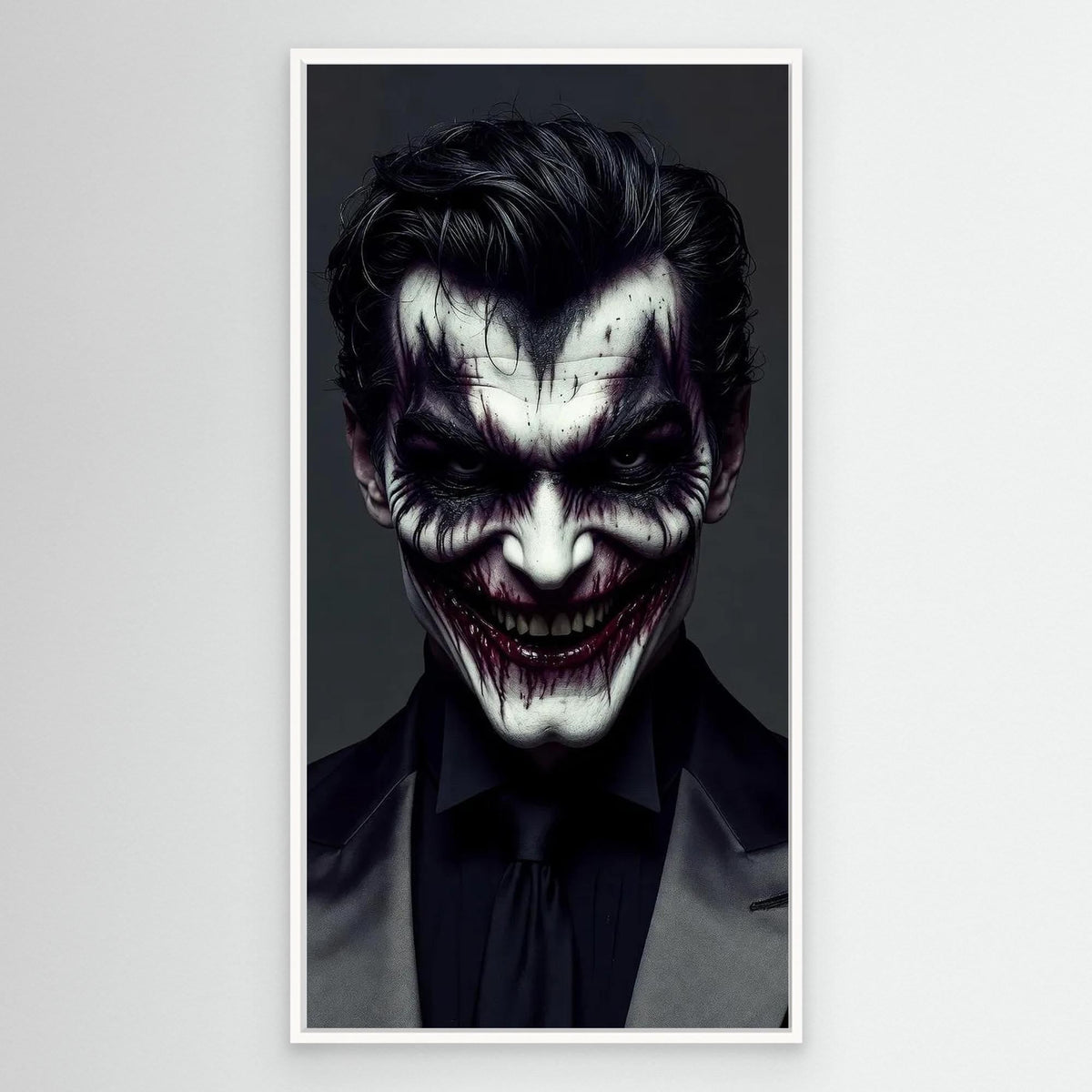 Joker in Silk – Villain-Inspired Wall Art