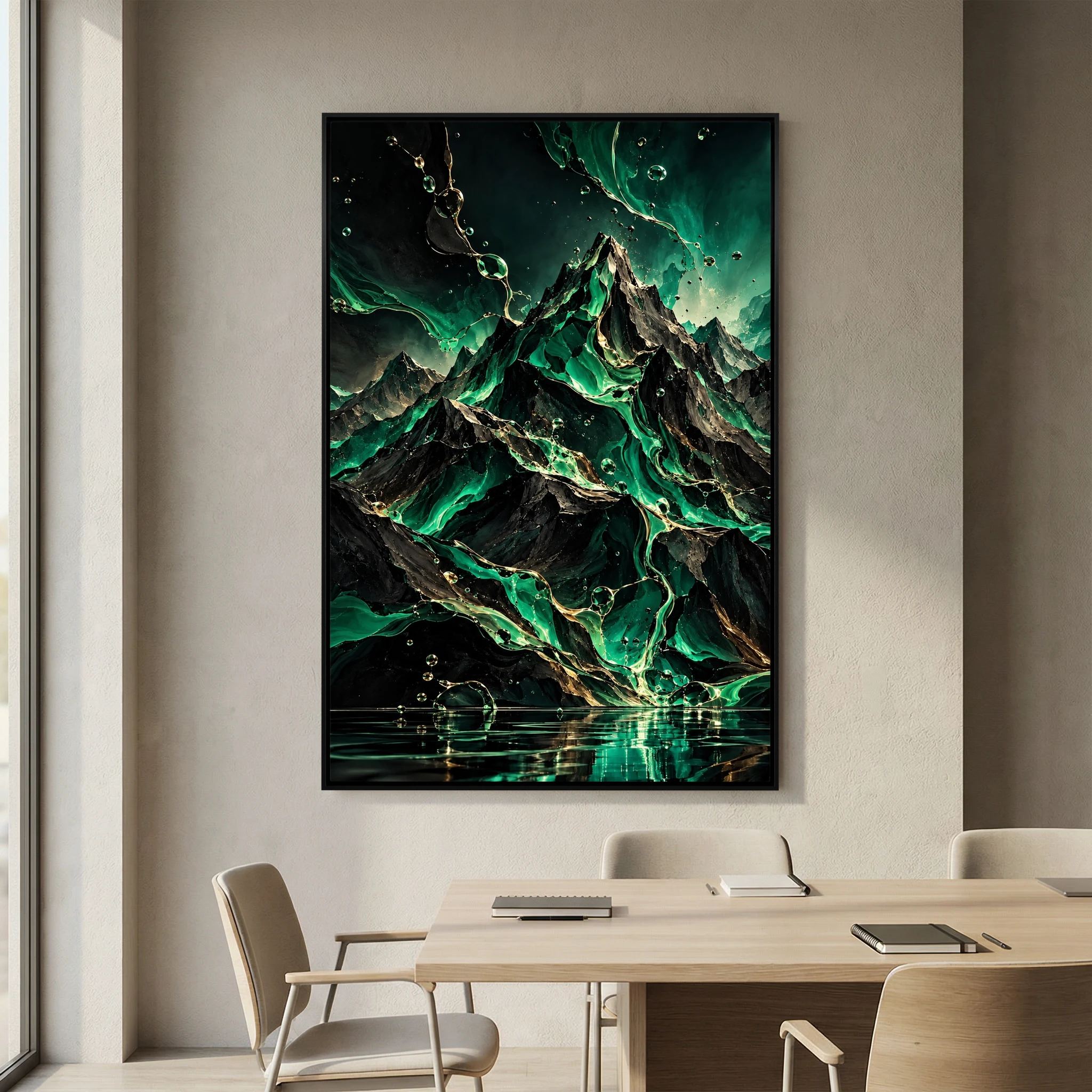Emerald Heights - Green Mountain Painting