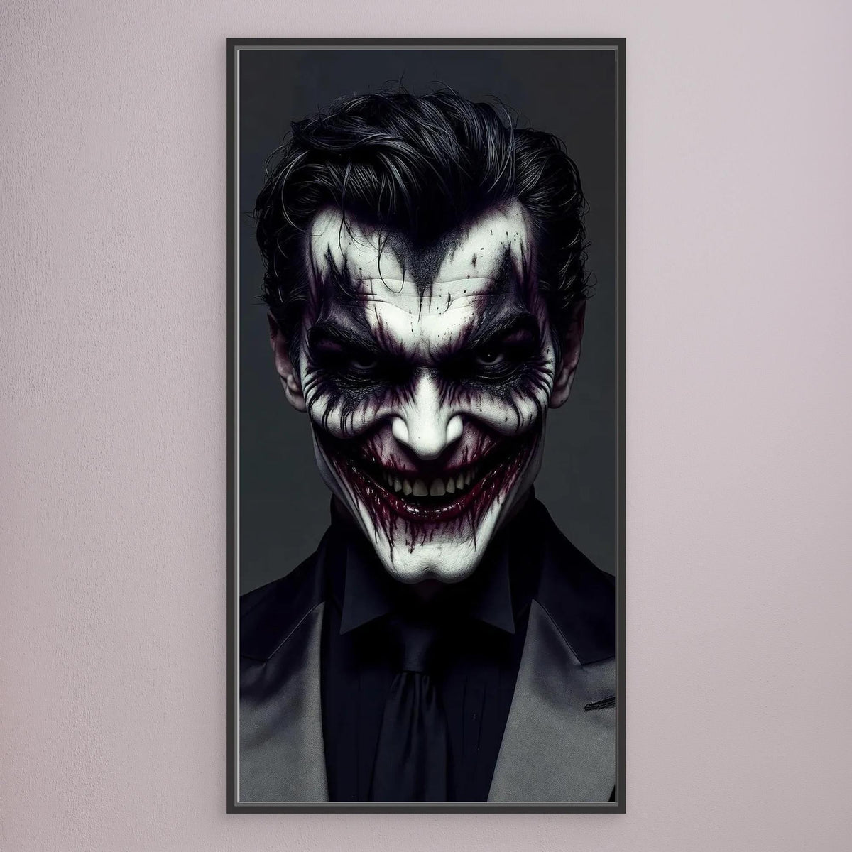 Joker in Silk – Quadro ispirato a un antagonista