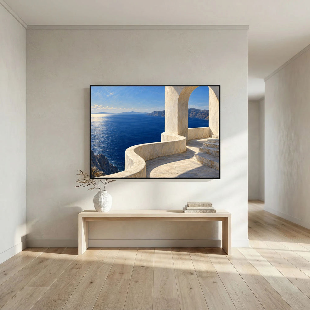 The Sea Terrace — Obraz marynistyczny
