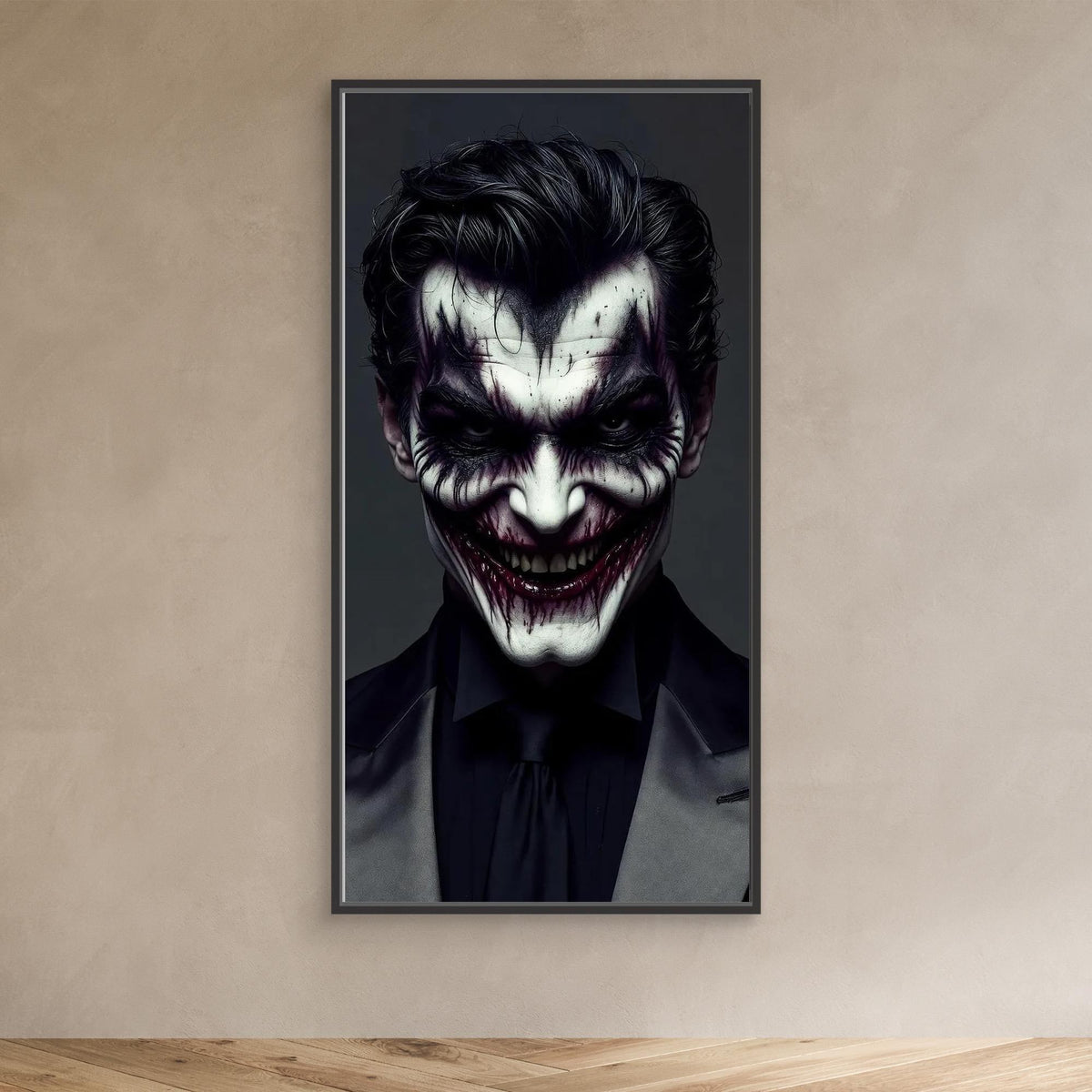 Joker in Silk – Villain-Inspired Wall Art