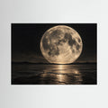 The Moon Came Down — obraz księżyca i krajobraz księżycowy