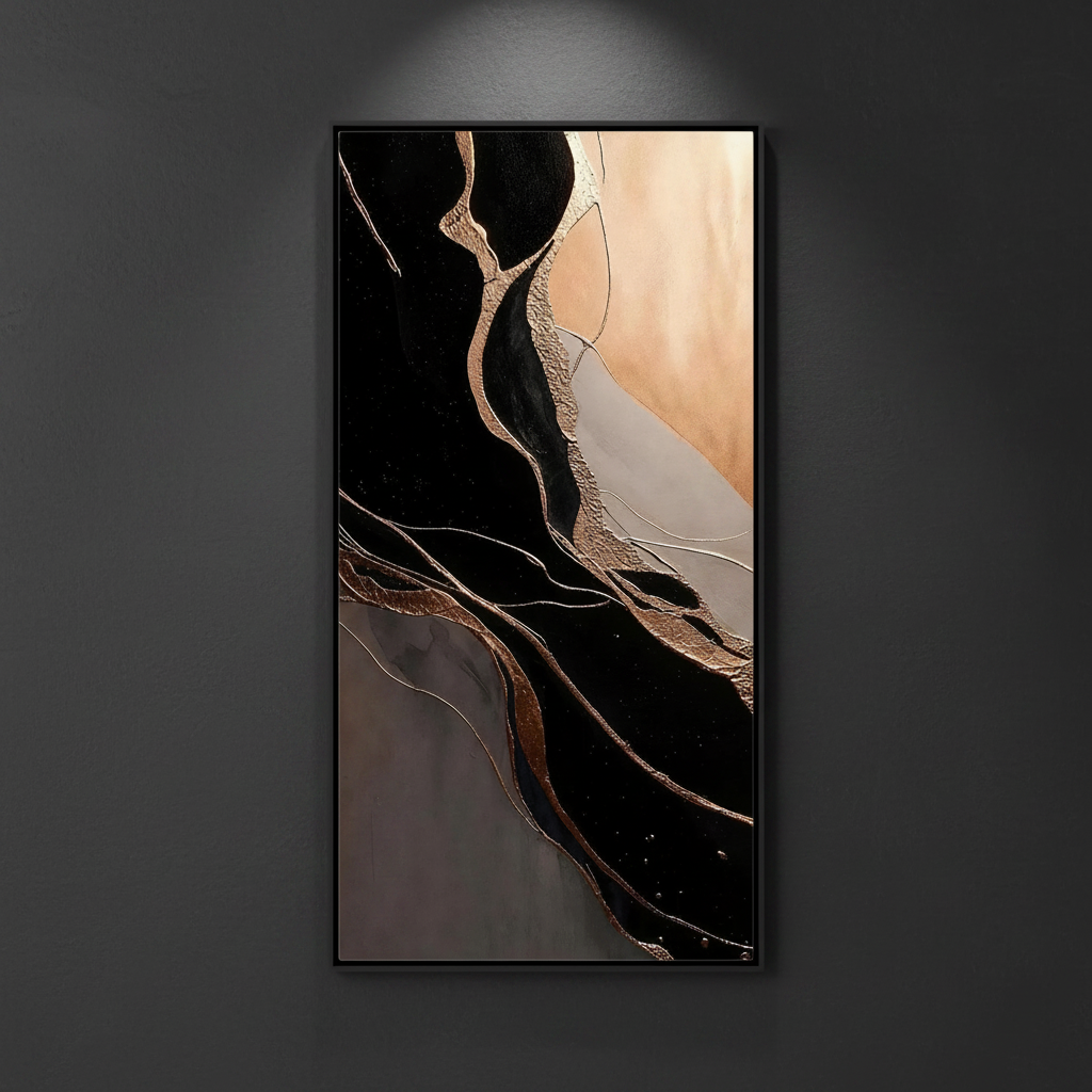 Executive Presence, quadro di lusso su tela per uffici maschili di Mens Wall Co.