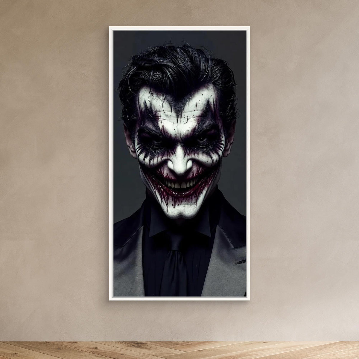 Joker in Silk – Villain-Inspired Wall Art