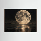 The Moon Came Down — obraz księżyca i krajobraz księżycowy