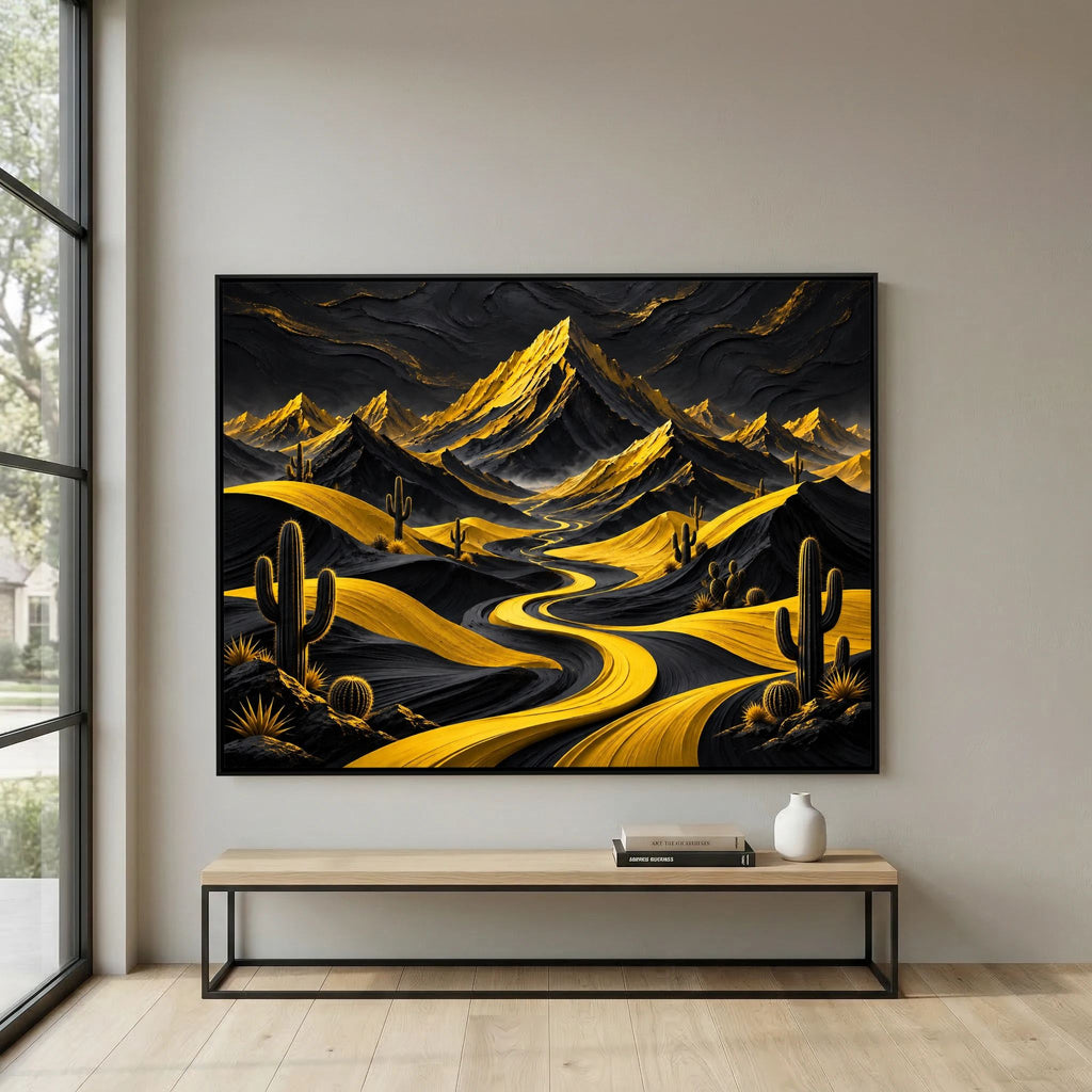 Desert Range – Mountain Range Painting