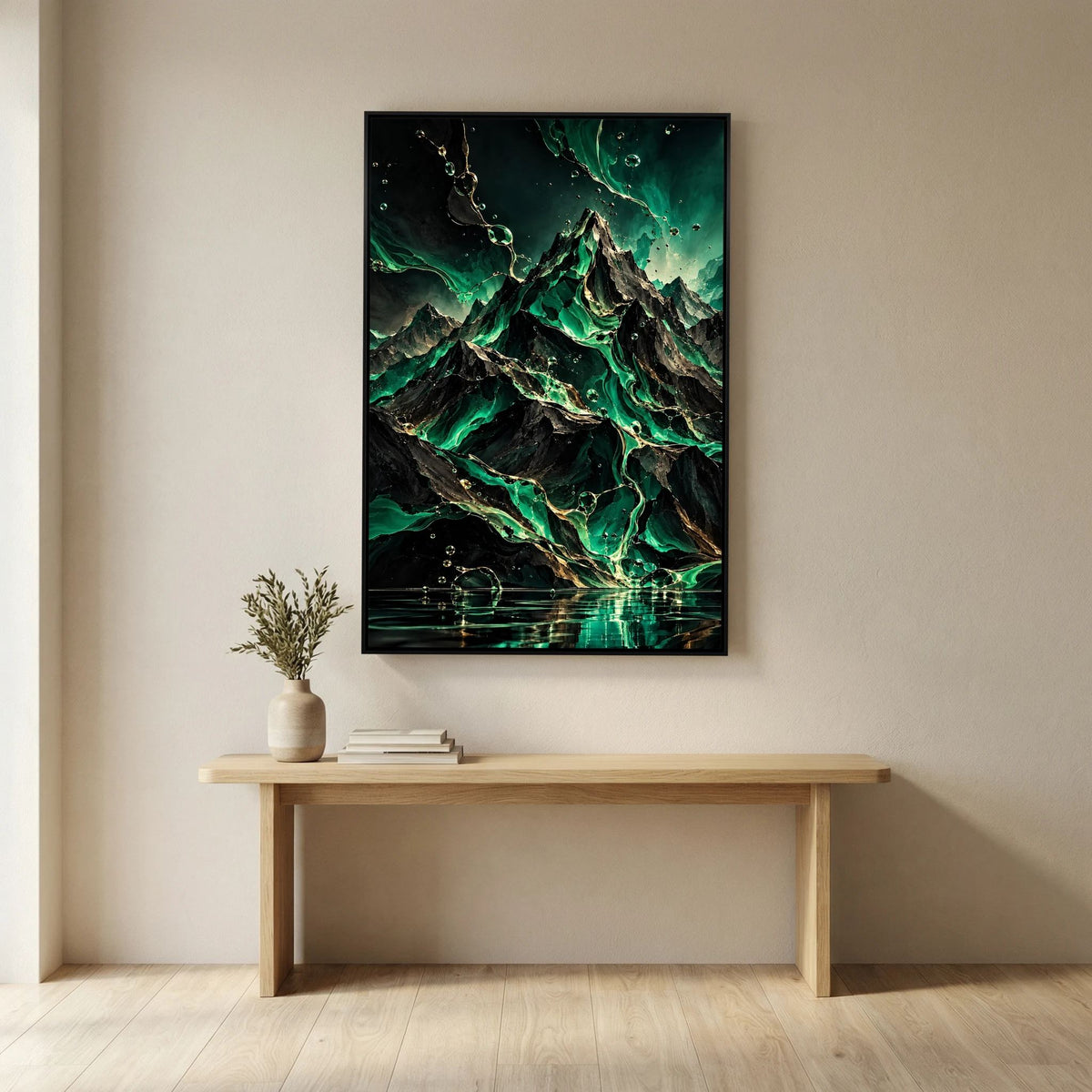 Emerald Heights - Green Mountain Painting