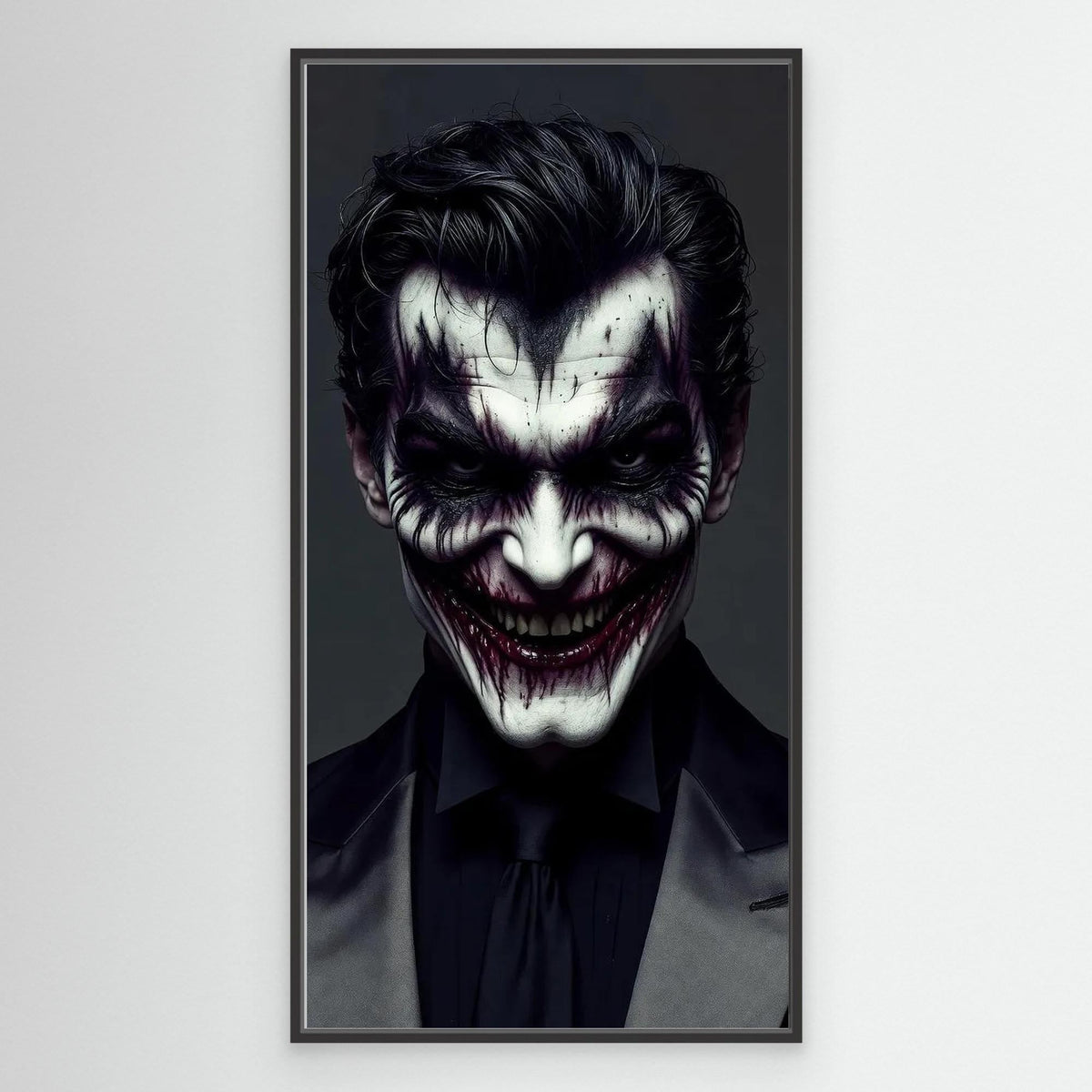 Joker in Silk – Villain-Inspired Wall Art