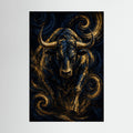 Gilded Bull in a Cosmic Vortex