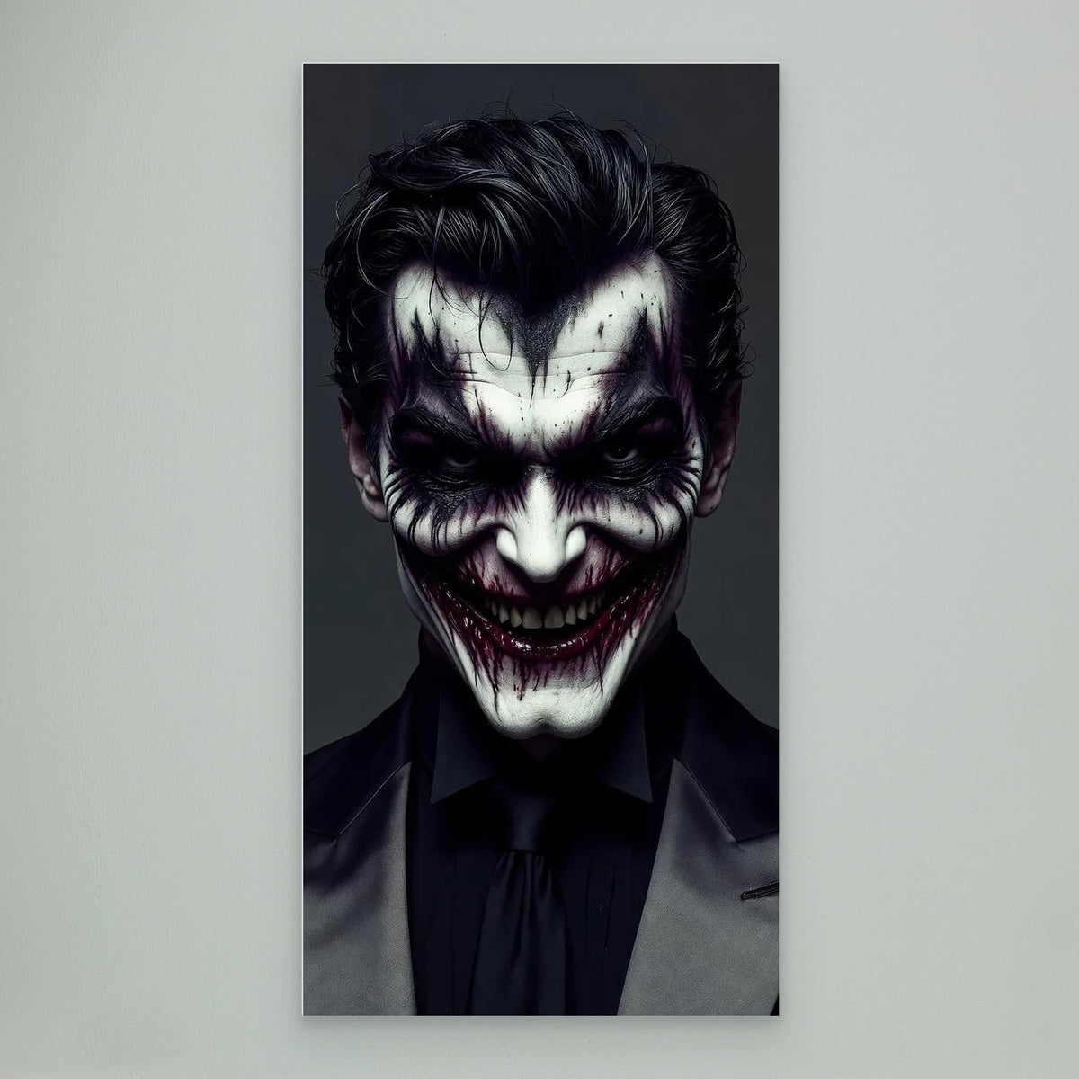 Joker in Silk – Villain-Inspired Wall Art