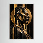 A Mind of Its Own — Quadro sull'IA nero e oro