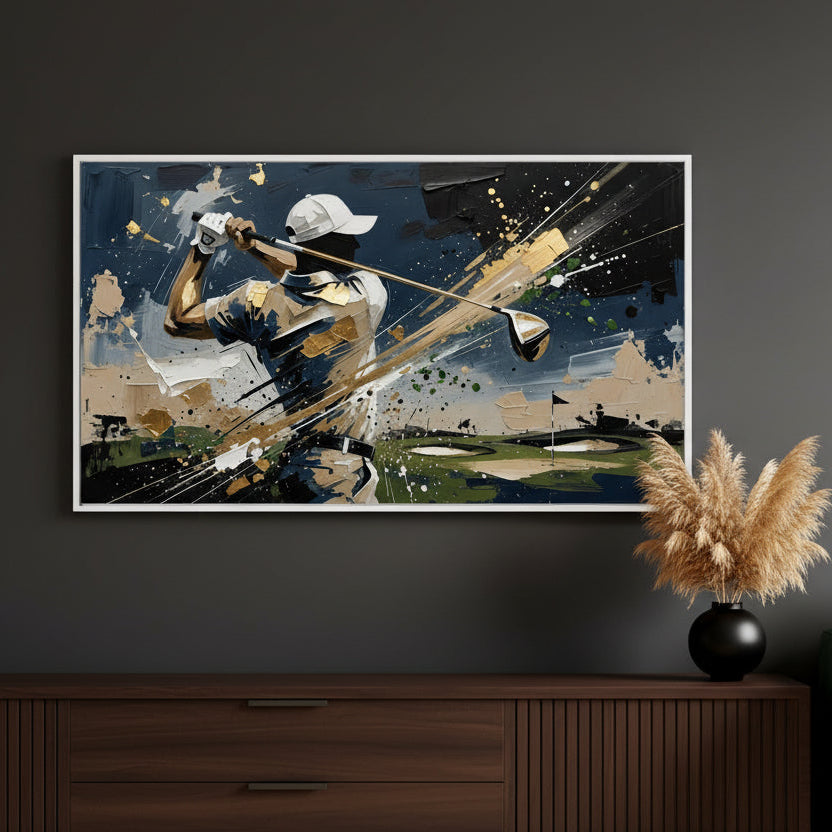 Fairway Force – Abstract Golf Wall Art