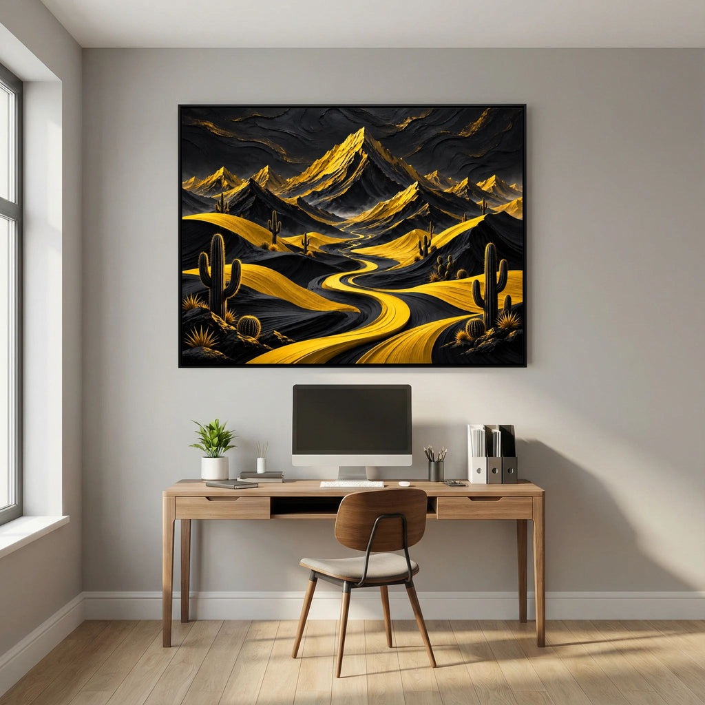 Desert Range – Mountain Range Painting