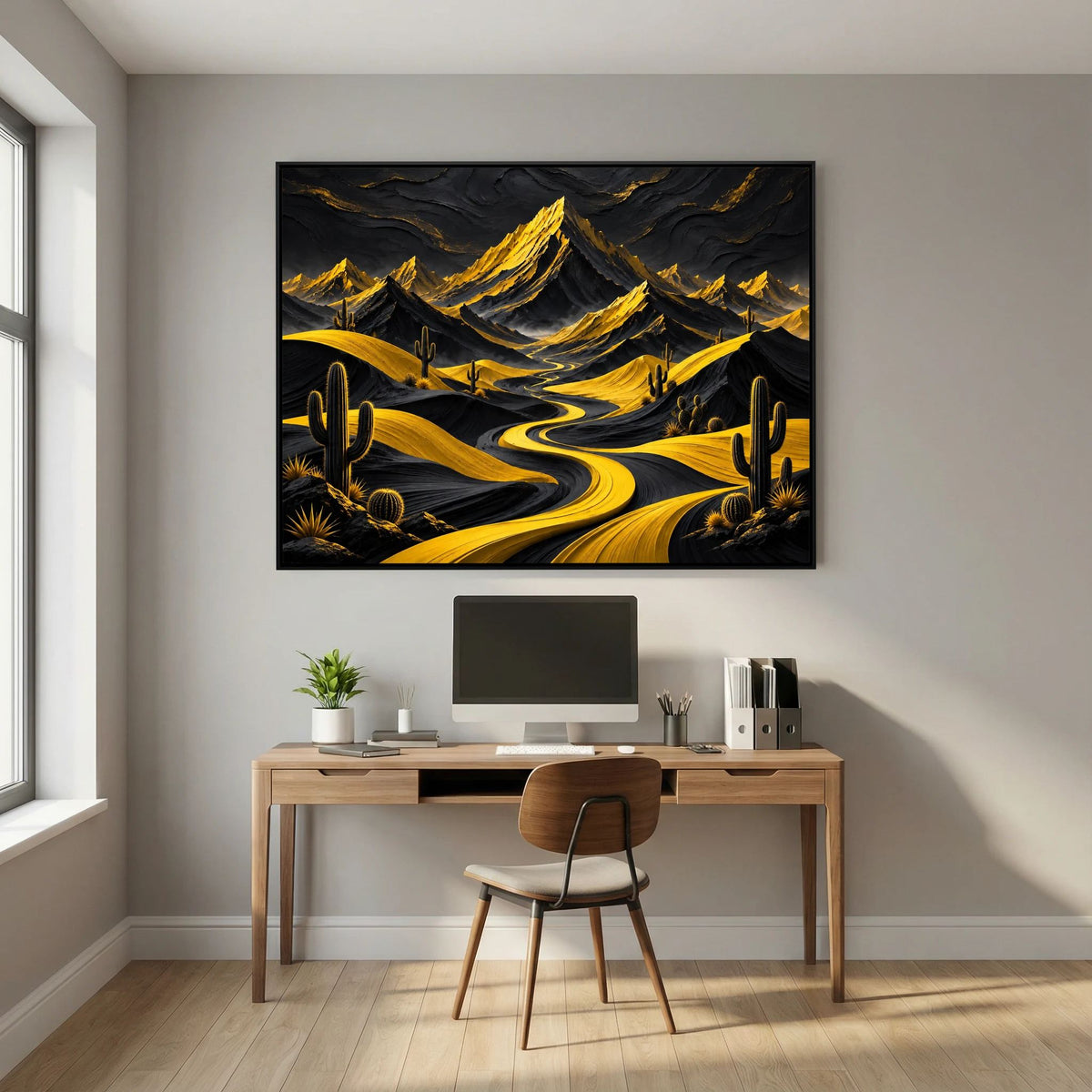 Desert Range – Mountain Range Painting