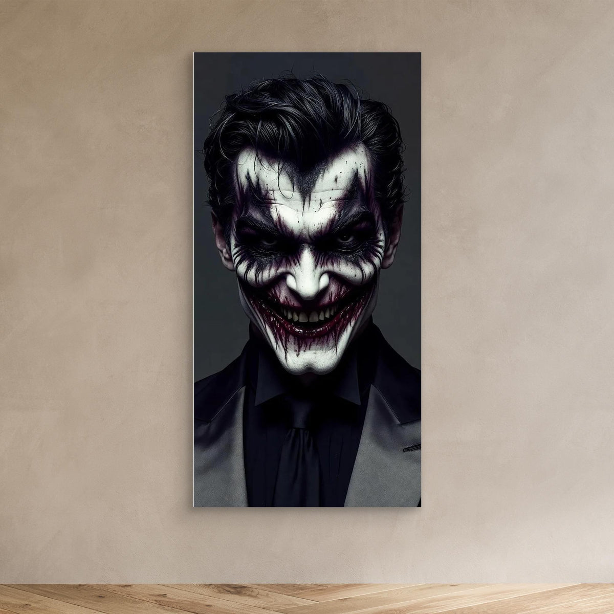 Joker in Silk – Villain-Inspired Wall Art