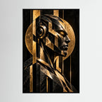 A Mind of Its Own — Quadro sull'IA nero e oro