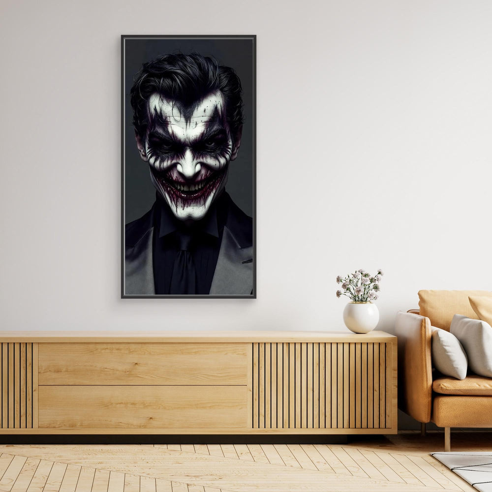 Joker in Silk – Villain-Inspired Wall Art