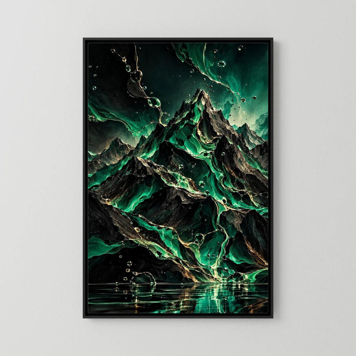 Emerald Heights - Green Mountain Painting