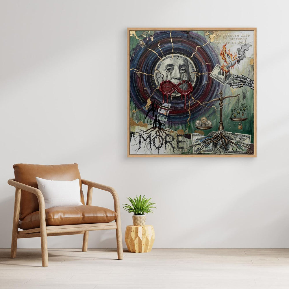 Currency of Life – Money Wall Art