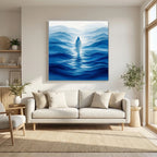 Above the Waters – Quadro di Gesù che cammina sulle acque su tela