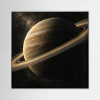 Saturn at Midnight — obraz planety i sztuka kosmiczna