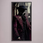 Dracula Painting – Quadro gotico d'impatto