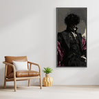Dracula Painting – Ritratto gotico scuro