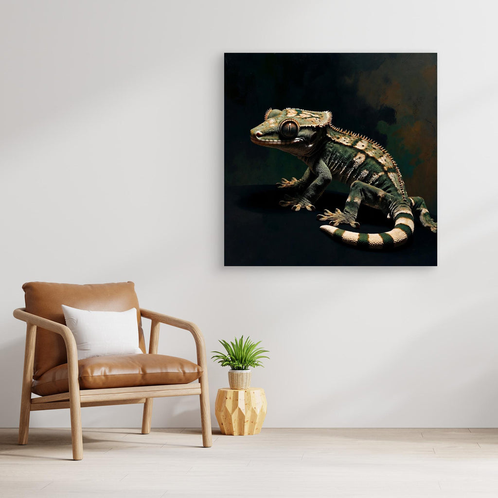 Crested Gecko – Exotic Wall Art