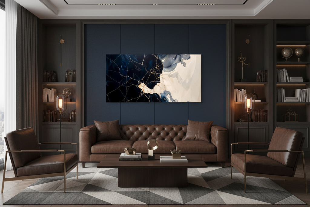Fractured Silence – Mental Health Canvas