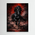 Black Reign – Luxury Stallion Wall Art
