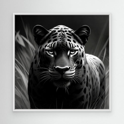 Black and White Panther – Statement Wall Art