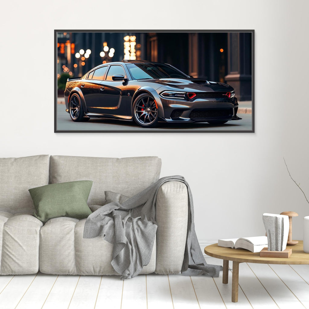 Urban Predator – Hellcat-Inspired Car Art