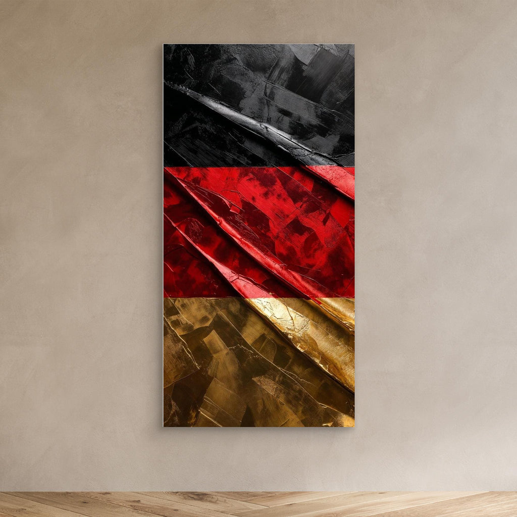 Black Red Gold – Modern German Wall Art
