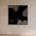 Quiet Form – Black Abstract Wall Art