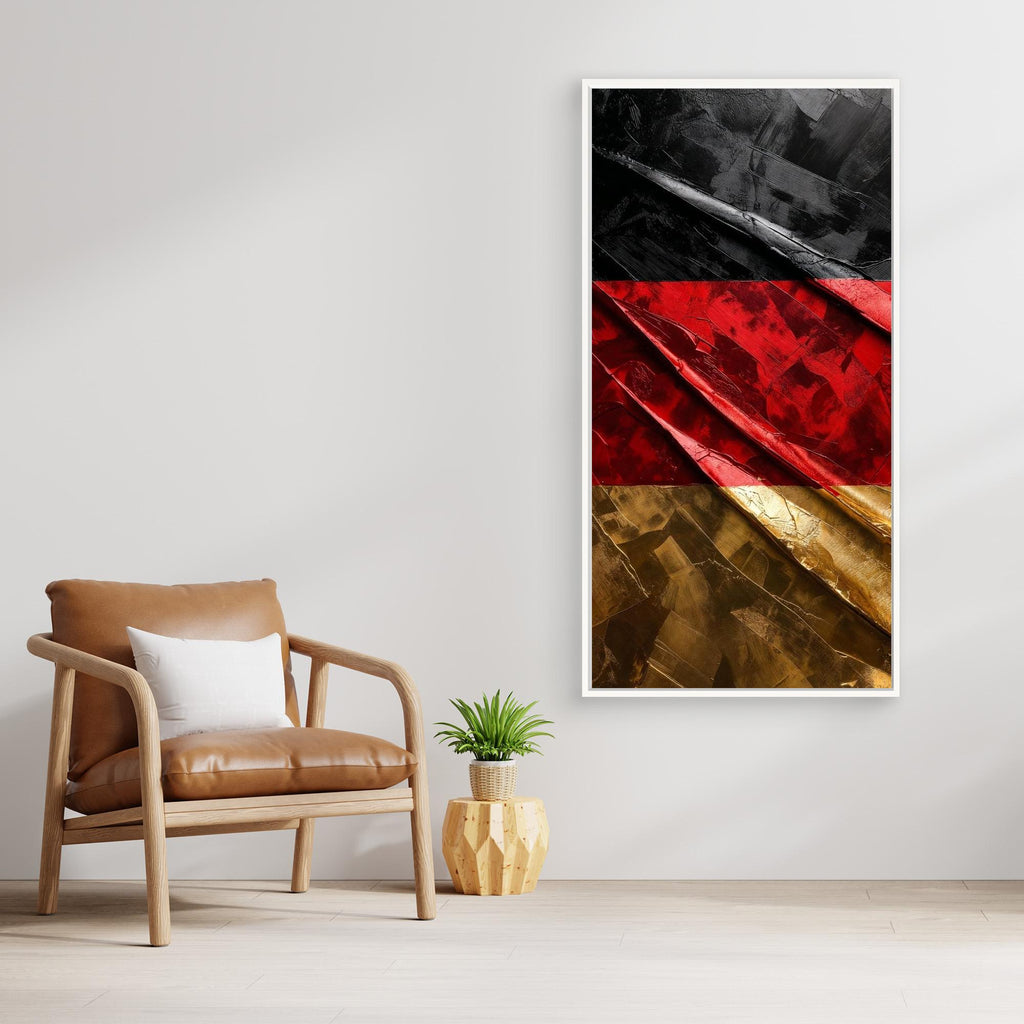 Black Red Gold – Modern German Wall Art