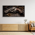 Smoke & Steel – Quadro di revolver