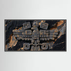Aztec Eagle – Quadro geroglifico