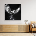 Silver Rising Phoenix – Quadro per uomini