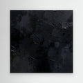 Midnight Depth – Black Abstract Wall Art