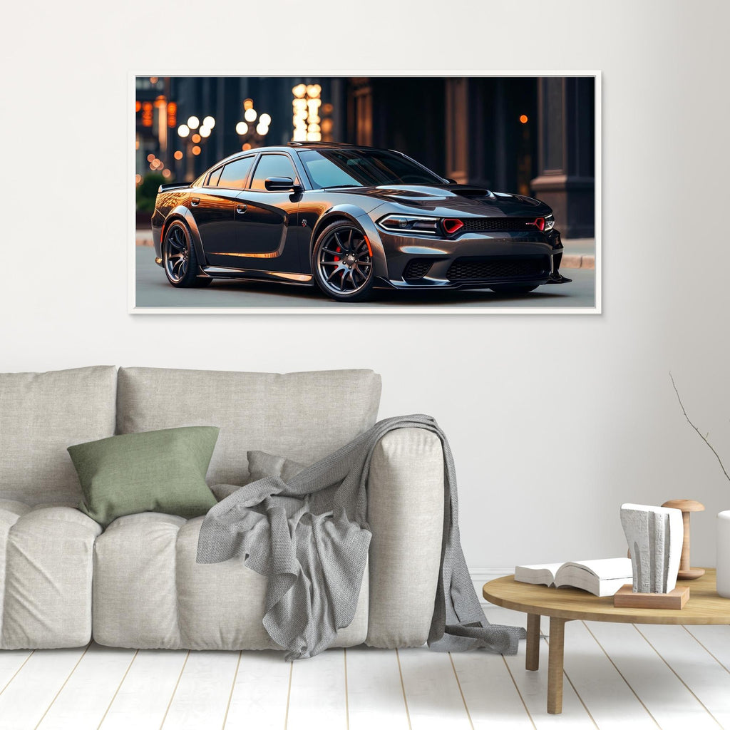 Urban Predator – Hellcat-Inspired Car Art