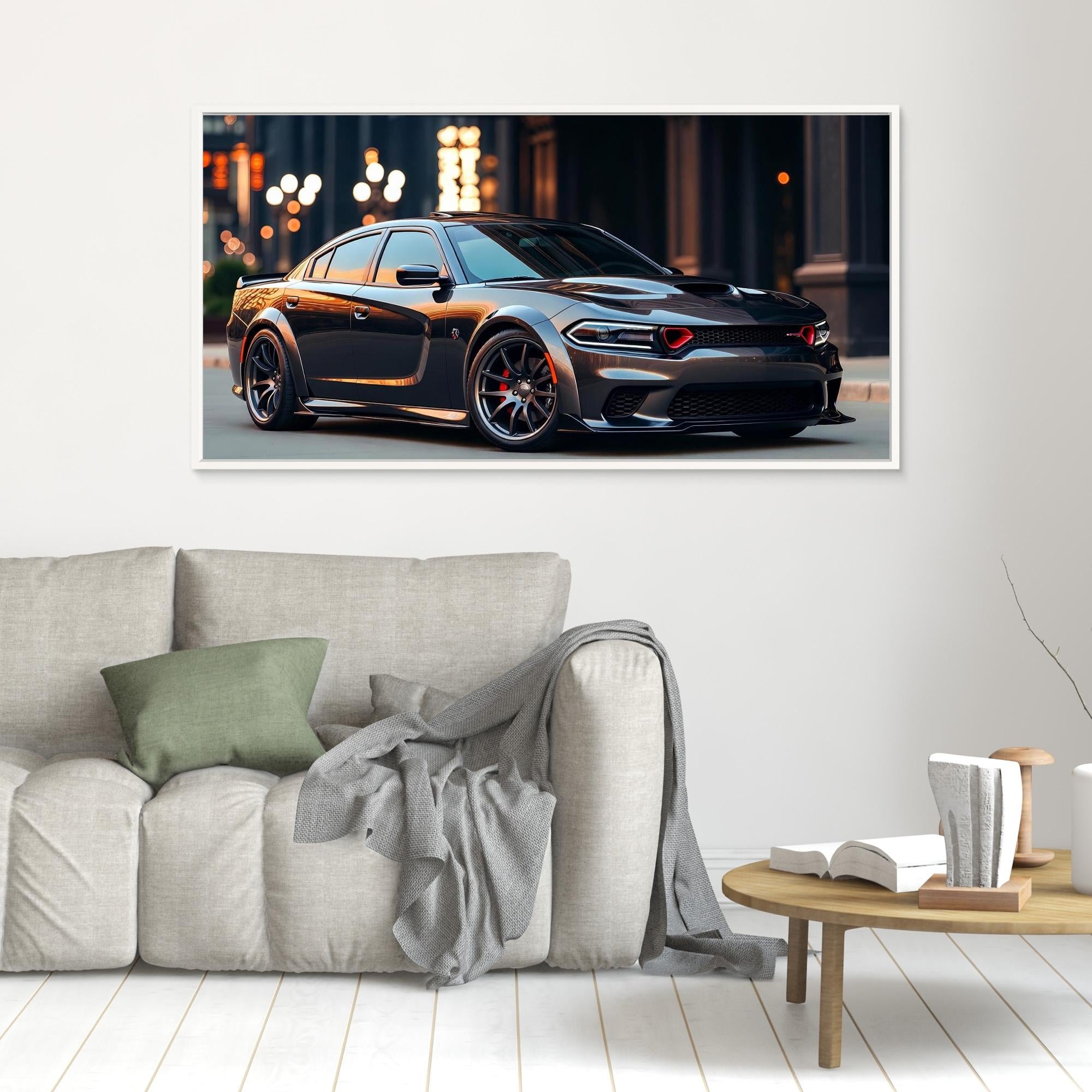 Urban Predator – Hellcat-Inspired Car Art