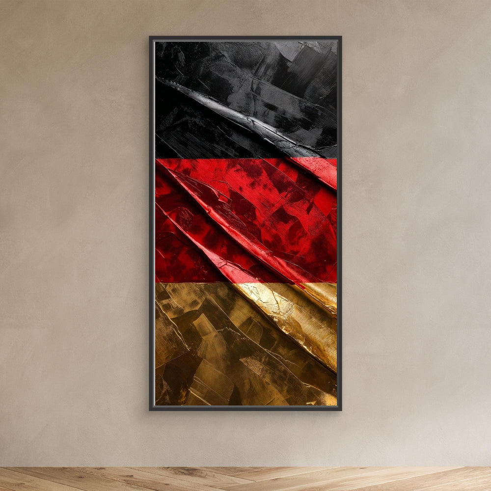 Black Red Gold – Modern German Wall Art