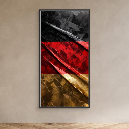 Black Red Gold – Modern German Wall Art