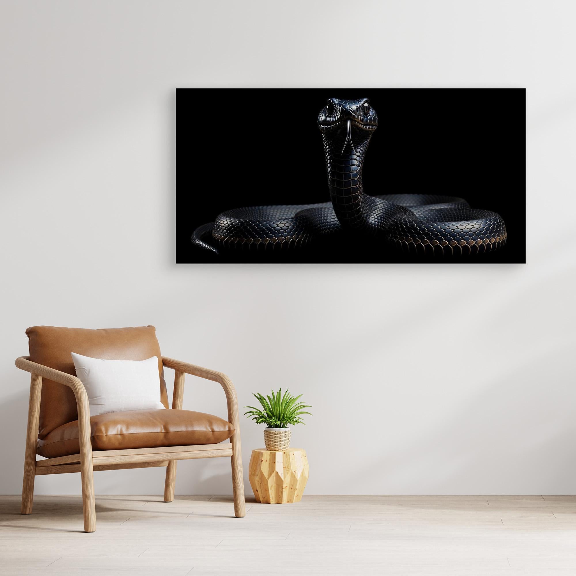 Black Void – Black Mamba Wall Art