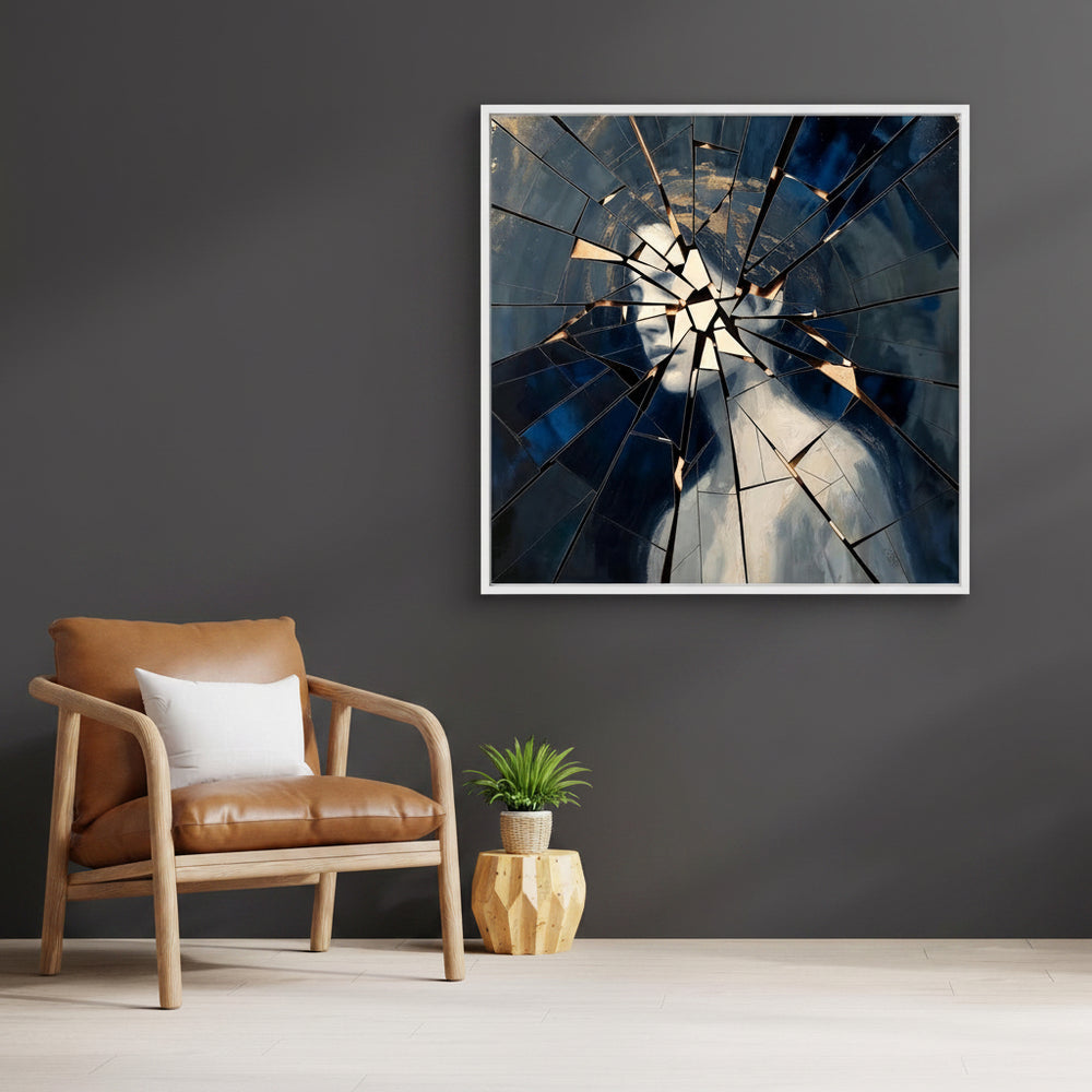 Fractured Reflection – Mental Health Wall Art