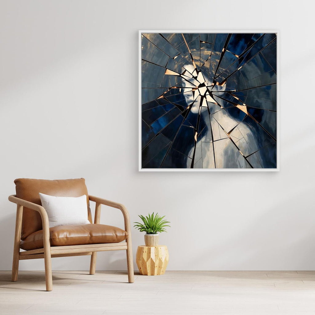 Fractured Reflection – Mental Health Wall Art