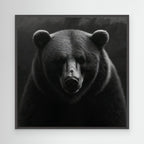Black and White Bear – Quadro d'impatto